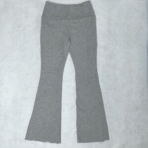 NWT* Commense Flare Sweatpants SMALL Gray Hi-Waist French Terry Y2K Lounge Pants
